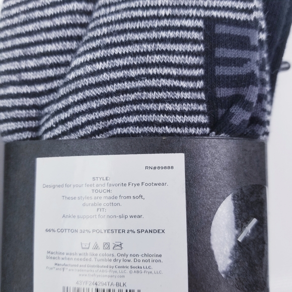 Frye 3 Pack Every Day Crew Socks Durable - Picture 3 of 3